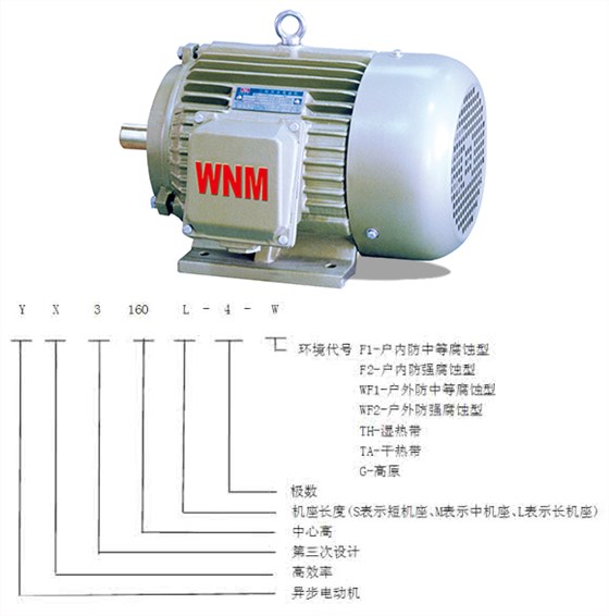 電機(jī)的型號及含義