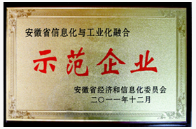 皖南電機(jī)：安徽省信息化與工業(yè)化融合示范企業(yè)